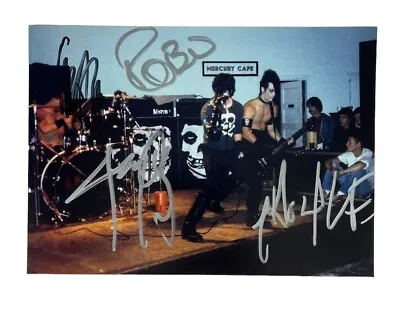 Misfits Signed Autographed 5x7 Photo Danzig Jerry Doyle Robo • $250