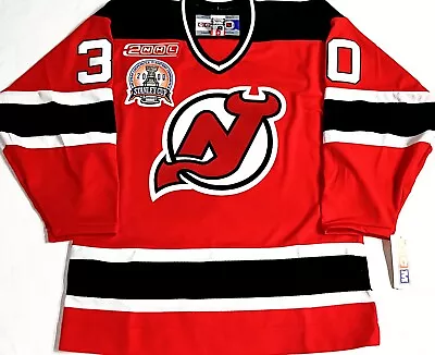 Vintage-nwt-sm Martin Brodeur Nj Devils 2000 Stanley Cup Patch Ccm Hockey Jersey • $299.99