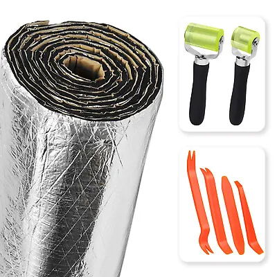 Automotive Noise Deadening Heat Shield Insulation Sound Deadener Mat YOU PICK US • $8.19