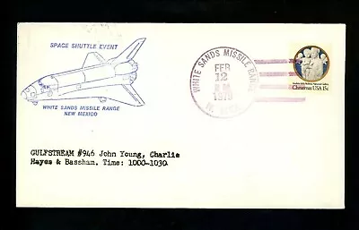 US Space Cover Shuttle STA Gulfstream 946 White Sands Missile Range NM 2/12/1979 • $4.49