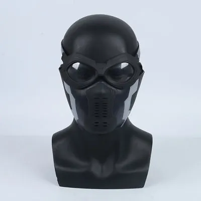 Winter Soldier Buck Mask Goggle New Cosplay Captain America 3 Barnes PVC Mask  • $29.59