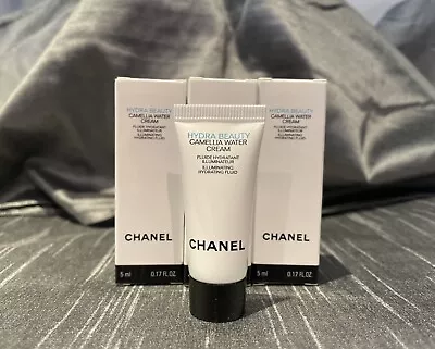 Chanel Hydra Beauty Camellia Water Cream 5mlx3 Bundle (15ml In Total) BNIB • £14.99