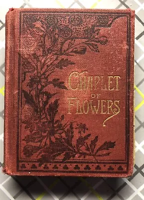 Chaplet Of Flowers American Tract Society Miniature Book Antique • $15