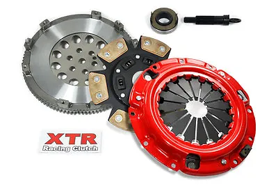 XTR STAGE 3 CLUTCH KIT&RACE FLYWHEEL For ECLIPSE GST LASER RS FWD TURBO 6 BOLT • $239