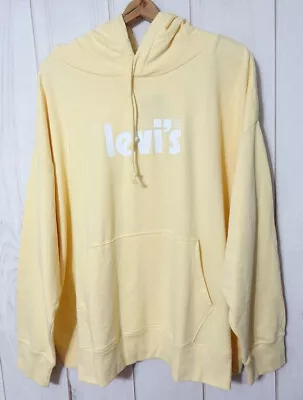 Levi's French Terry Pullover Hoodie Women's 3X Lightweight Sunlight Comfy NEW • $18.69