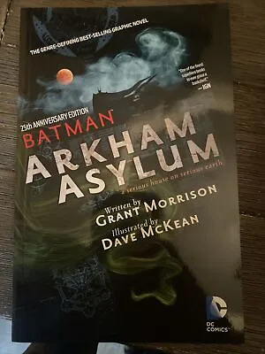 Batman: Arkham Asylum - The 25th Anniversary Edition (DC Comics 2014 January... • $8