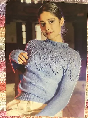 £5 • Buy Ladies Bergere De France Double Knitting  Sweater Pattern,New