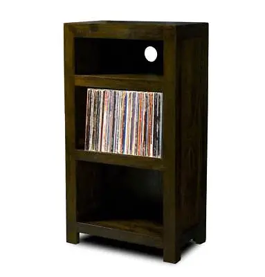 £266.46 • Buy Dakota Dark Mango Solid Wood Record Lp Turntable Hi-fi Unit