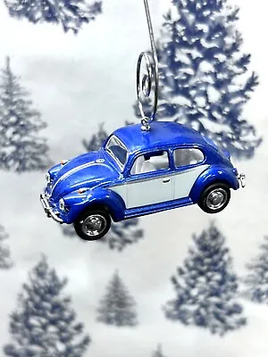 Volkswagen VW Beetle Classic Style Bug Custom Christmas Ornament 1/64 Adorno  • $12.99