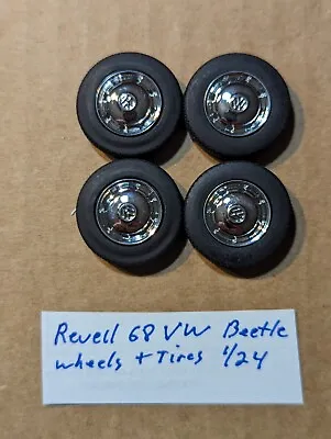 Revell 68 Vw Beetle Wheels And Tires New!!!! 1/24 • $8