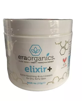 $15 • Buy Era Organics Aloe Vera MSM Manuka Honey Moisturizer. Natural Solution For Dry ,