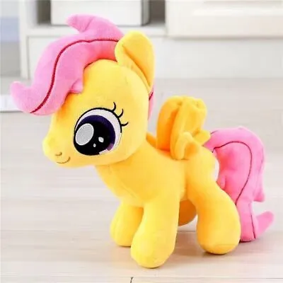 12in Cartoon My Little Pony Scootaloo Stuffed Animal Figure Plush Toy Kids Gifts • $18.99