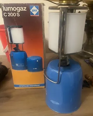 Lumogaz T 206 Camping Gaz Light Lamp Gas Lantern Boxed • £15