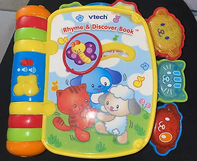 VTech Baby Book Rhyme And Discover Toddler Toy Musical Learning Infant Kids • $9.99