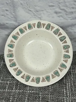 Vintage Metlox Poppytrail Navajo Geometric Fruit Dessert Bowl MCM 6 1/4  • $8.07