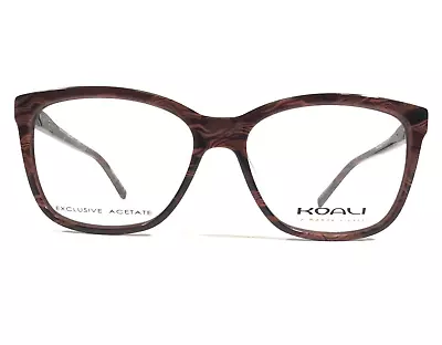 Morel Eyeglasses Frames KOALI 7962K MM 022 Brown Marble Square 54-15-135 • $69.99