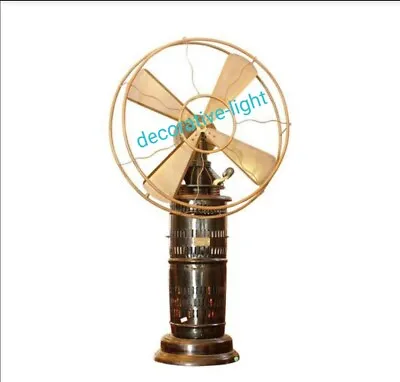 Vintage Style Kerosene Oil  Fan Kerosene Replica Fan Steam Punk Fan Jost Fan • $1199.99