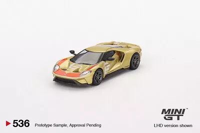 Mini GT 1:64 #536 Ford GT Holman Moody Heritage Edition Model Car • $14.22