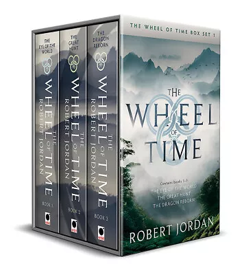 NEW The Wheel Of Time Box Set 1 - Books 1-3 (The Eye Of The World The Great Hun • $62.66