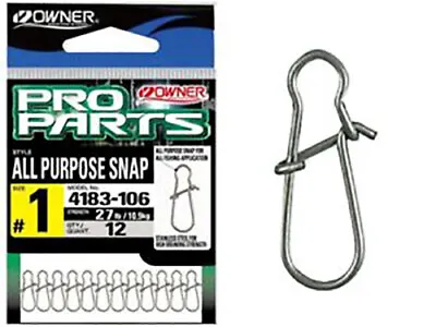 Owner Quick Snap Clips 4183 For Fishing • £4.80