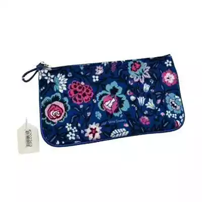 Vera Bradley Bloom Berry Zipper Pencil Pouch 8.5x4.5 New • $16