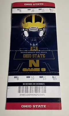 Michigan Wolverines Football Ticket StubOhio State 2011 Mi 2006 WINS • $14.99