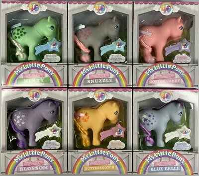 My Little Pony Rainbow 40th Anniversary 1980s G1 MLP Minty Blossom  Brush Box • $99.95