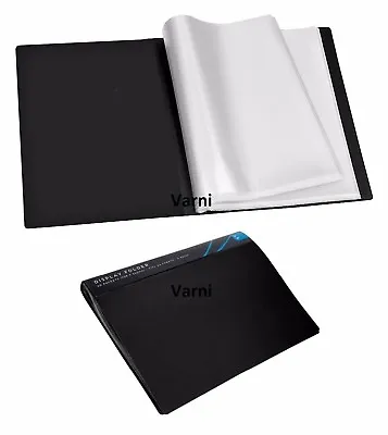 Flexicover A4 Display Book Presentation Folder Business Portfolios 60 Pockets • £4.99