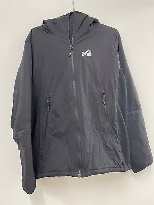 Millet Mana Stretch Hoodie Trekking Jacket Men's Large | Black • $35.88