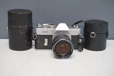 Mamiya/Sekor 1000 DTL Great 35 Mm Camera W/ 2 Lens  (AS IS) • $119.95