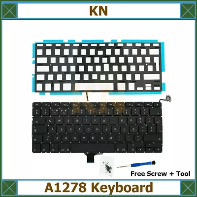 New Portuguese Keyboard With Backlight For Macbook Pro 13  A1278 2009-2012 Years • $23.05