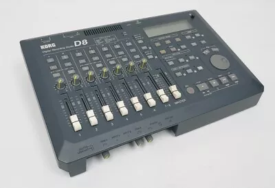 Korg D-8 8 Track Digital Recording Studio With Power Supply - Tested Works • $89