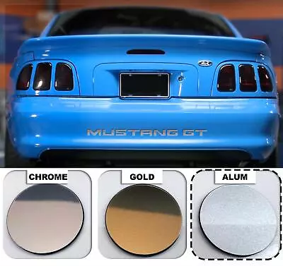 Raised Plastic Letters Compatible With 1994-1998 Mustang GT Models In Aluminium • $18.99