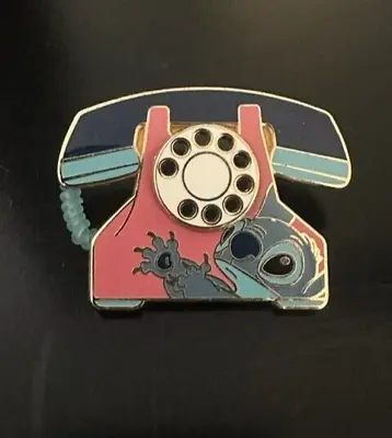 Disney Marquee Telephone Pin Stitch Rotary Phone Moving Dial 2009 LE 1500 Lilo • $89.98