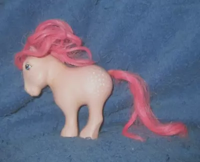 My Little Pony MLP G1 VTG 1982 Cotton Candy Collector Pose Pony Flat Foot FF • $15.54