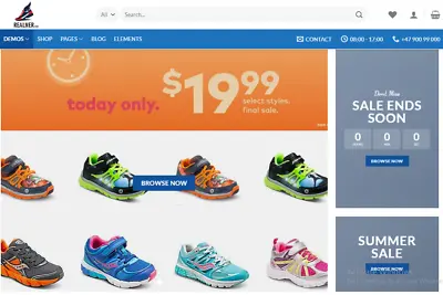 Make Money Shoe Store Profitable Drop Shipping Website Free Hosting / Setup • $45