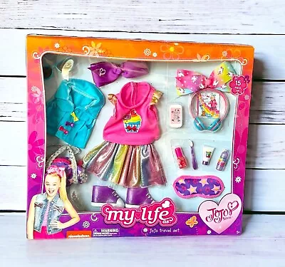 2018 My Life As JoJo Siwa 15 Pc Candy Shop Clothing Travel Set Outfit - 18  Doll • $102.25