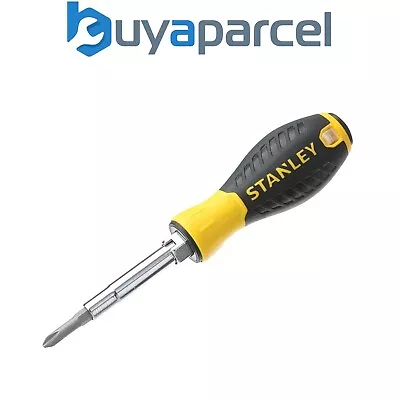 Stanley 6 Piece Screwdriver Multi Bit Set STA068012 0-68-012 • £8.23