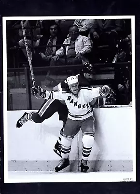 New York Rangers Hockey Action C. 1970's Press Original Photo • $9.99