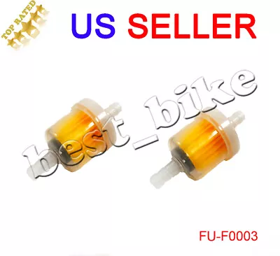 2pcs Inline Fuel Filter 50cc 49cc 66cc 80cc Gas Motorized Bicycle Engine • $6.95