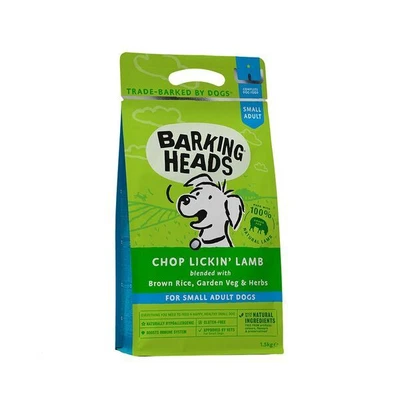 £20.31 • Buy Barking Heads Chop Lickin' Lamb Dry Dog Small Breed Dry Dog Food -  1.5 Kg