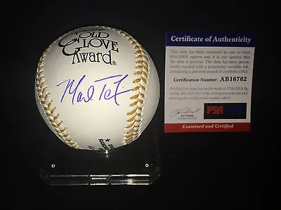 Mark Teixeira Signed Official Gold Glove Baseball New York Yankees PSA/DNA • $149.99