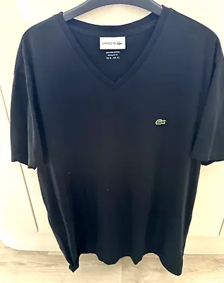 Lacoste T Shirt V Neck XL Mint Condition • £12