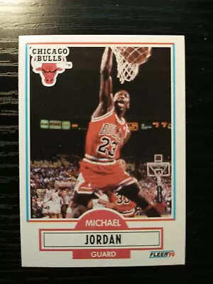 1990-91 Fleer Michael Jordan #26 Chicago Bulls Mint Free Shipping!! • $5.99