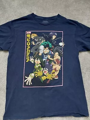 My Hero Academia Men's T-Shirt Size Medium DEKU ASUI MOMO JIROU MINORU M  • $12.99