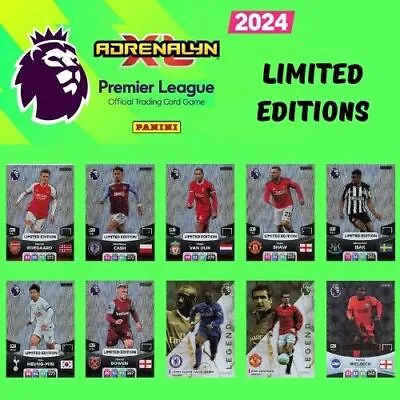 Panini Adrenalyn XL Premier League 2024 Limited Edition Cards • £1.80