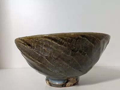 Japanese One Of A Kind High Tea Matcha Bowl - Handmade Stoneware  • $22