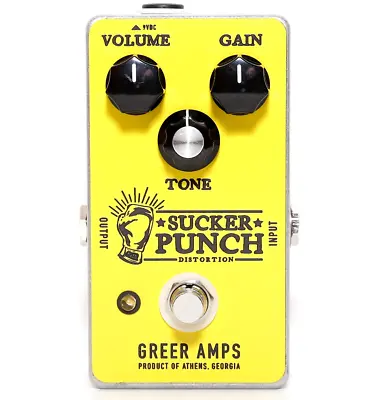 Greer Amps  Sucker Punch  - JCM Style Overdrive Distortion • $199