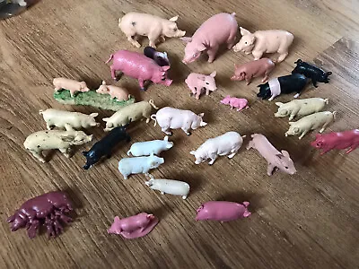 £5 • Buy Plastic Toy Farm Animals Pigs Lot