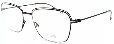 Airlock Pure P-5005 210 Women's Eyeglasses Titanium 53-18-135 Satin Brown • $54.31